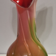 Ваза  винтажная разноцветная ,ручная работа (Стиль Мурано) - Biblion.shop 