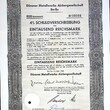 Акция Металлургические заводы 100 рейхсмарок (Германия,1943 г) - Biblion.shop 