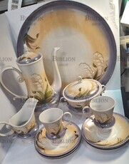 Сервиз кофейный "Ландыши" (Коростенский фарфоровый завод ,СССР,1960-1990 гг) - Biblion.shop 