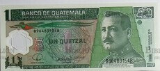 Банкнота Гватемала 1 кетцаль 2008 год - Biblion.shop 