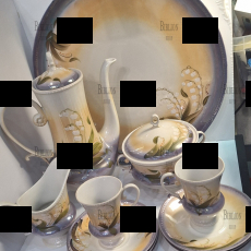 Сервиз кофейный "Ландыши" (Коростенский фарфоровый завод ,СССР,1960-1990 гг) - Biblion.shop 