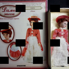 Журнал №22  Дамы эпохи  "Нана"  2012 г +кукла - Biblion.shop 