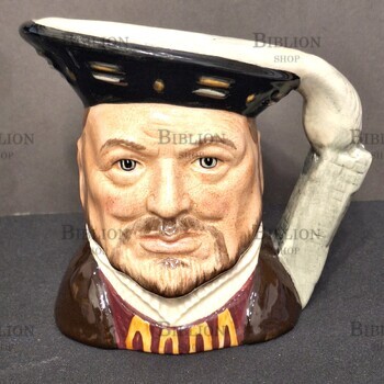  Редкая коллекционная кружка  Тоби Henry VIII (ROYAL DOULTON,Англия) - Biblion.shop 